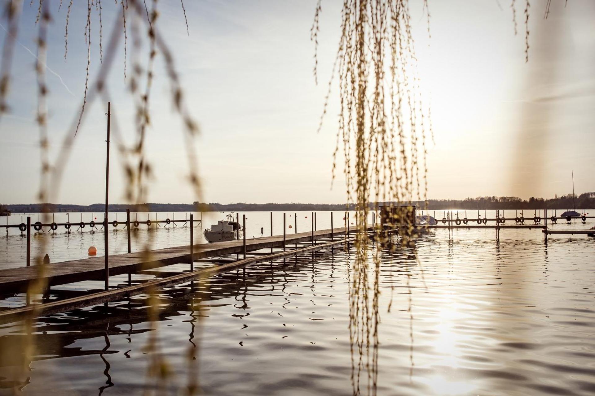 Seeidyll am Wörthsee Worthsee Exterior foto